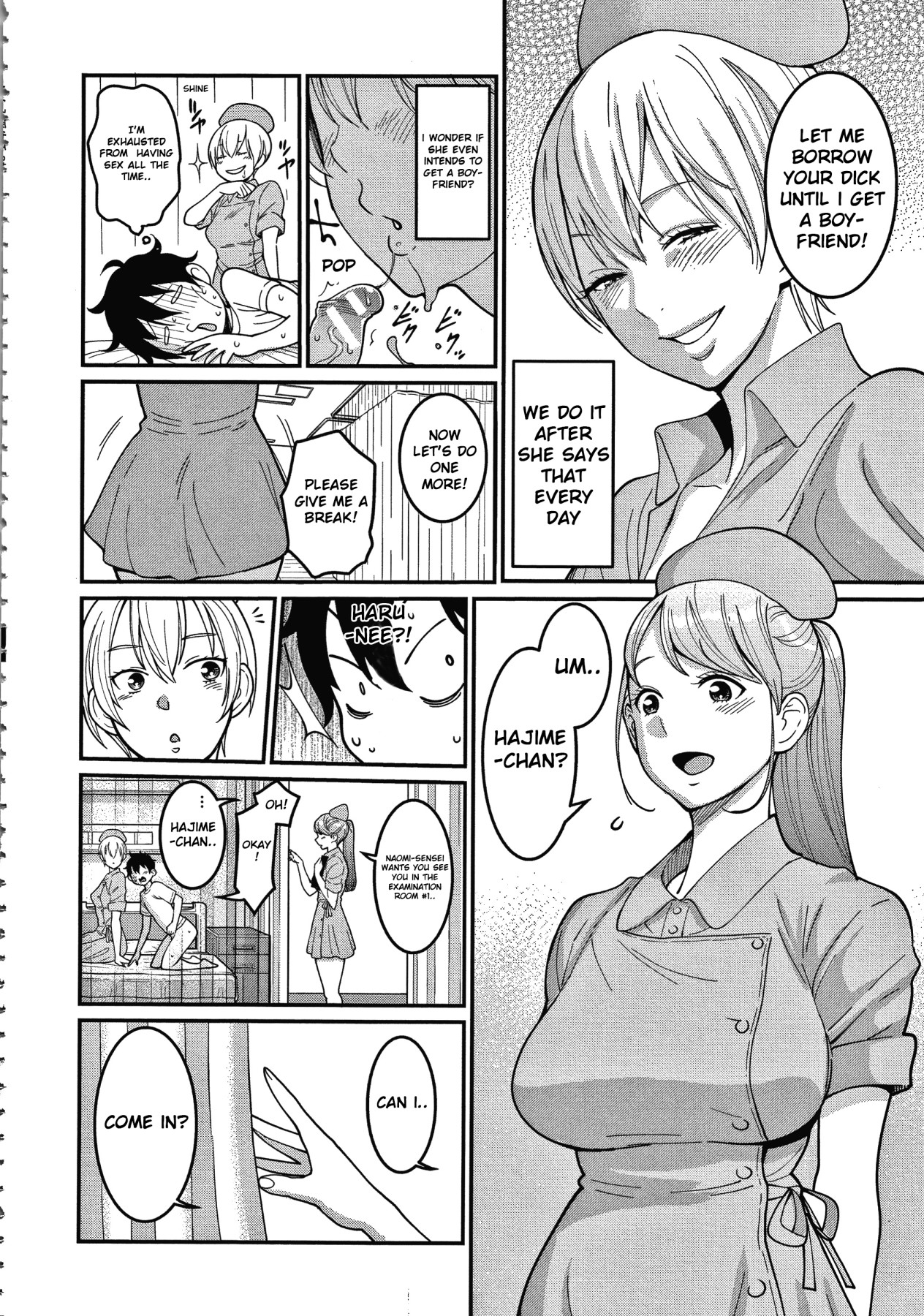 Hentai Manga Comic-Oneeshota Ward 24 Hour Care-Chapter 1-5-34